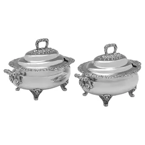 Casserole en acier de qualité supérieure pour servir les aliments |   Vaisselle élégante - Product Image 6