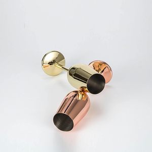 Direct Factory Sale Unbreakable Metal <b>Goblet</b> Copper Gold Plated 250ml Stainless Steel Champagne Flute <b>Goblet</b> Glass - Product Image 3