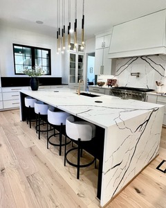Calacatta Tornedo Quartz Slabs – Premium Marble Look <b>Engineered</b> Stone for Countertops & <b>Flooring</b> - Product Image 2
