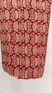 Vestido de Algodón 100% Ligero, Transpirable y Ecológico con Estampado Floral Rojo Hecho a Mano para Mujer y Niña, Éxito de Ventas 2026 - Product Image 5