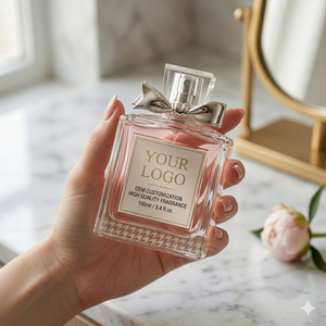 Luxury Women <b>Perfume</b> OEM ODM Private Label Fragrance Long Lasting Eau De Parfum Custom Logo High End Glass Bottle 100ml - Product Image 3