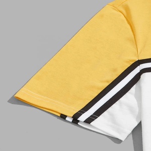 Camiseta de verano para hombre, camisa de gran tamaño de alta calidad, con cuello redondo liso, personalizada, con estampado gráfico - Product Image 3