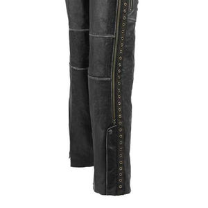 Pantalones de Cuero Genuino Suave de la Mejor Calidad, Estilo Personalizado, Nuevo Diseño, Pantalones Completos para Verano/Invierno, Talla Grande - Product Image 6