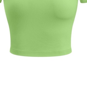 Crop top pour femmes, prix de gros OEM, respirant, confortable, vêtements décontractés, qualité supérieure, prix bas, crop top pour femmes adultes - Product Image 2