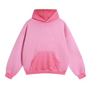 Sudadera con capucha de algodón de 430 GSM de alto gramaje, oversize con hombros caídos, efecto lavado y estampado puff, con logotipo personalizado, venta al por mayor, marca privada, artículos de liquidación - Product Image 1