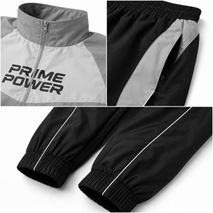Conjunto de Chaqueta y Pantalones Ligeros Resistentes al Viento para Hombre 2026, Ropa Deportiva Personalizada para Entrenamiento y Running al Aire Libre, Fabricante OEM - Product Image 6