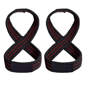 Correas de Levantamiento de Pesas WABSON SPORTS con Logotipo Personalizado OEM, Forma de 8, Neopreno Ligero, Ajustables, Ligeramente Elásticas, Unisex, para Gimnasio - Product Image 3