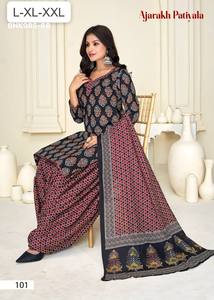 Colección de Salwar-Suit y Dupatta de Algodón con Estampado Ajrakh de la Mejor Calidad, Nueva Llegada, Proveedor y Exportador Mundial - Product Image 2