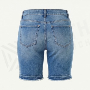 Shorts en jean personnalisés de qualité supérieure pour femmes, style décontracté d'été, taille haute, vêtements streetwear, couleur personnalisée, vêtements tendance - Product Image 2