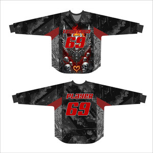 Proveedor de Camisetas de Paintball OEM, Producción de Ropa Deportiva Personalizada con Impresión de Nombre, Número y Logotipo para Equipos y Organizaciones - Product Image 1