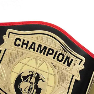 Ceinture de boxe de championnat, service OEM, logo personnalisé, cuir PU respirant, ceintures unisexes d'arts martiaux de haute qualité - Product Image 5