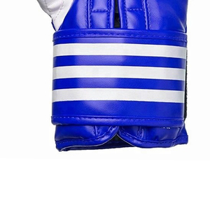 Your Own Style Good Manufacturer Private Label Pro Quality <b>Cheap</b> Price With Hot Selling for Boxing Gloves with White Stripes - Product Image 2