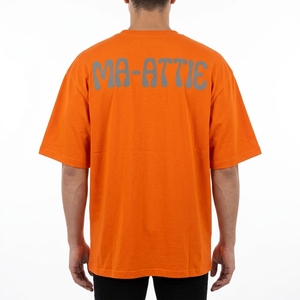 Camiseta Oversize Naranja para Hombre Estilo Bape, Ropa para Hombre, Camisetas para Hombre, Proveedor Mayorista de Ropa para Hombre - Product Image 4