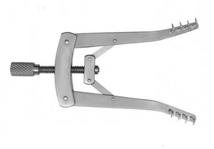 Retractor Hosanna Alms de Retención Automática, 7 cm, 4 x 4 Puntas, Acero Inoxidable Alemán, Manual, Reutilizable, Instrumentos de Cirugía Plástica - Product Image 5