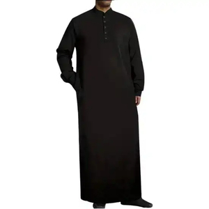Túnica Formal de Doble Puño – Jubba de Lujo para Hombre con Botones Ocultos para Ocasiones Especiales - Product Image 1