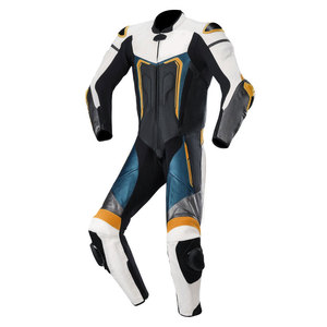 Passez des longues distances en toute confort avec une combinaison de moto en cuir. Profitez de la confiance et du style à chaque trajet. - Product Image 1