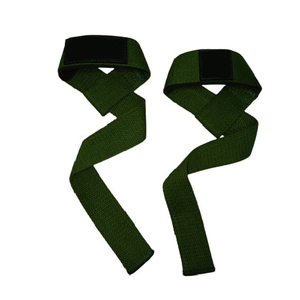 Sangles de musculation CLOVIX SPORTS robustes pour la salle de sport, sangles de soutien pour les poignets en coton de qualité supérieure antidérapantes pour la musculation et les soulevés de terre - Product Image 1