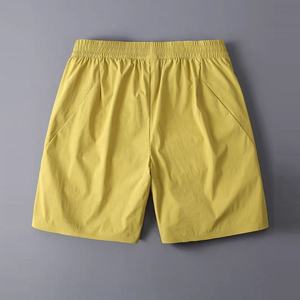 Pantalones Cortos Cargo para Hombre, Cintura Elástica, Secado Rápido, Casuales, Tipo Bermuda, Color Sólido, Tela Oxford, Material Poliéster - Product Image 2