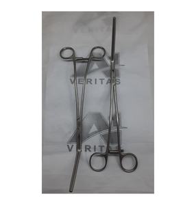 A-1 cardiovasculaire personnalisée OEM Pince tangentielle atraumatique VERITAS Satinsky | instrument médical à clip hémolock - Product Image 2