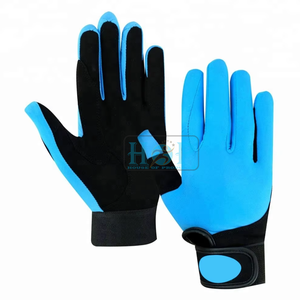 Gants d'équitation pour hommes et femmes – Gants d'équitation respirants et antidérapants avec ajustement extensible pour l'équitation - Product Image 1