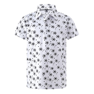 เสื้อโปโลกอล์ฟสำหรับเยาวชนรุ่นใหม่ วัสดุแห้งเร็ว สวมใส่สบาย เหมาะสำหรับการฝึกซ้อมกีฬาและการสวมใส่ในฤดูร้อน - Product Image 1