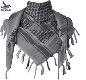 FLYING EAGLE OEM Écharpe Shemagh Traditionnelle Arabe Palestine Motif Camouflage 100% Coton Respirant Voile Musulman - Product Image 4