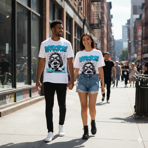 Camiseta de algodón con lavado ácido de gran tamaño para hombre, estilo streetwear 2026, diseño de banda personalizado, impresión DTG - Product Image 3