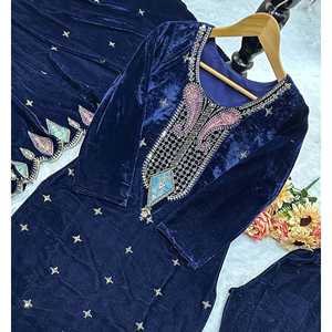 Conjunto de Traje de Dos Piezas con Bordado Hermoso para Mujer, con Dupatta, para Fiestas - Product Image 2