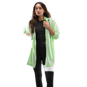 Veste de course pour femmes, couleur personnalisée, épaisse, imperméable, coupe-vent, imprimée, tricotée, respirante, coupe-vent de sport, fitness - Product Image 1