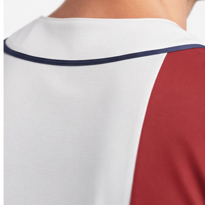 Maillot de baseball pour homme, entièrement boutonné, sublimé, 100 % polyester, col en V - Product Image 5