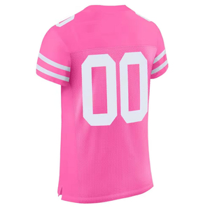 Maillot de football américain pour homme, cousu, séchage rapide, grandes tailles, vente en gros, style sportswear avec personnalisation - Product Image 4