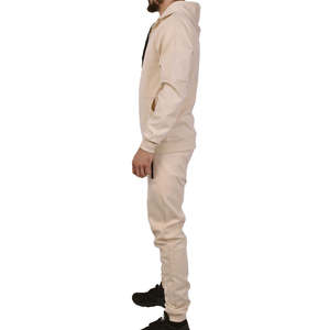 Ensemble de vêtements de sport légers et confortables pour hommes, survêtement en molleton technique, vêtements décontractés pour tous les jours, coton/polyester, survêtement tendance pour hommes - Product Image 4