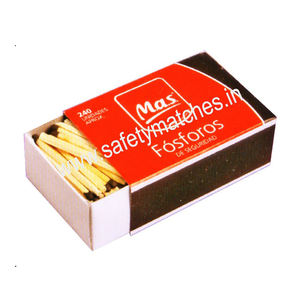 Fósforos de Cocina de la Mejor Calidad, 250 Unidades, 118 x 65 x 20 mm, Precio de Fábrica al por Mayor, Cabezas de Diferentes Colores, Embalaje en Cartón Disponible - Product Image 2