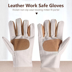 Guantes de Piel de Oveja de Alta Calidad para Trabajo, Seguridad, Ciclismo, Deportes, Soldadura y Operaciones Generales, Hechos en Pakistán - Product Image 3