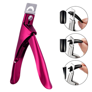 Coupe-ongles professionnel en acrylique couleur unique pour faux ongles, outil de manucure en acier inoxydable pour salon et usage domestique - Product Image 5