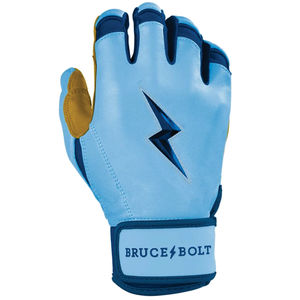 Guantes de Bateo de Cuero de Puño Corto Serie Original BRUCE BOLT con Cierre de Gancho y Bucle para Mano Derecha/Izquierda, Tamaños y Colores Personalizables, Alta Calidad - Product Image 5