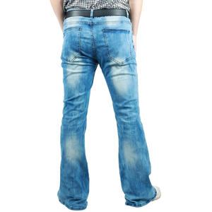 Pantalones Vaqueros Rectos Lavados de Alta Calidad, Diseño Elegante 2025, Personalizados, Transpirables y Ecológicos para Hombre - Product Image 3