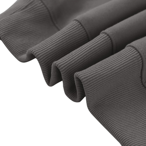 Hoodie décontracté Streetwera à épaules tombantes, respirant, écologique, tricoté, pour l'extérieur, toucher doux, prix bas, pour femme - Product Image 3