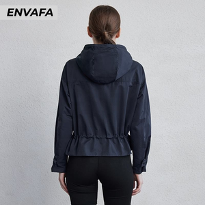 Chaqueta Corta Acolchada para Mujer, con Botones y Cremallera, Ligera, Holgada, con Bolsillos, Personalizable, Resistente al Viento y Ecológica - Product Image 2