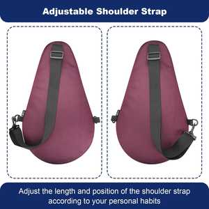 Sac de transport multifonctionnel pour raquettes de padel, tennis, pickleball et équipements sportifs, personnalisable avec logo, en polyester, capacité 50-70L - Product Image 5