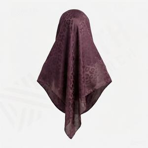 Elegante Pañuelo de Seda Chifón con Diseño de Anacardos para Mujer, Ligero, Transpirable y de Alta Calidad - Product Image 2