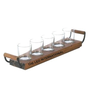 Portavelas de Metal Sólido Color Marrón Brillante Pulido con Diseño de Astas de Ciervo, Portavelas Sencillo para Navidad y Festividades - Product Image 3