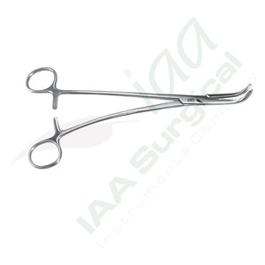 Pinzas Hemostáticas Grises de 22-23 cm con Bloqueo, Instrumento Quirúrgico Manual, CE ISO, Cirugía General - Product Image 3
