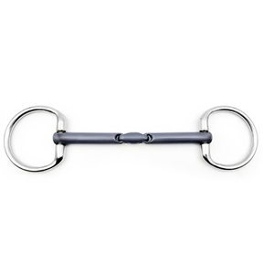 Conception unique, embout de bridon pour cheval à anse lâche, facile à utiliser, en acier inoxydable de qualité CE - Product Image 1