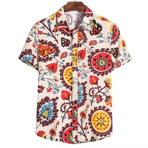 T-shirt imprimé de qualité supérieure, en coton doux et respirant, décontracté, à manches courtes, confortable pour tous les jours, haut tendance pour l'été - Product Image 2