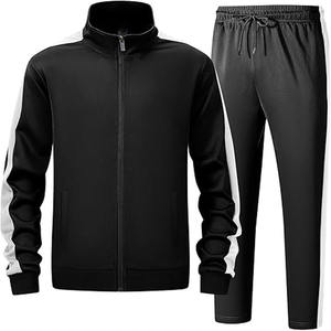 Ensemble de sport personnalisé en coton, style streetwear, 2 pièces, vêtements de sport, envoyé par Dress Sports - Product Image 1
