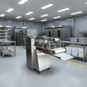Precision Double Track <b>Dough</b> <b>Roller</b> & Moulder - Professional Stainless Steel Bakery Forming Equipment - Product Image 1