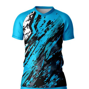 Uniforme d'équipe professionnel en polyester respirant imprimé par transfert thermique pour activités sportives avec options personnalisables - Product Image 2