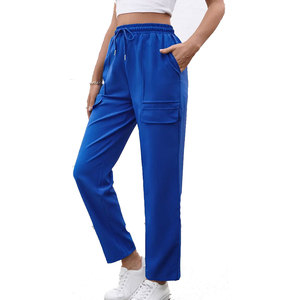 wholesale price OEM Service Best Quality Women Cargo Trousers Customizable Bulk Quantity Soft Warm Style Women Cargo Trousers - Product Image 3