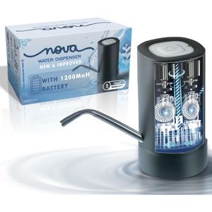 Bomba de Agua Eléctrica Recargable por USB, Dispensador Automático para Garrafa de 5 Galones, Dispensador de Agua Portátil para Botella de 5 Galones - Product Image 1
